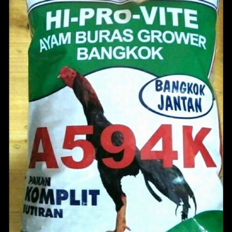 HI PRO VITE 594 PUR PAKAN AYAM PUR 594K PAKAN AYAM JAGO AYAM BANGKOK 1kg