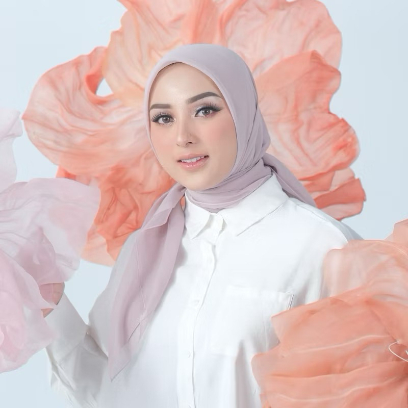 RESELLER- Nathelabel - Plain Paris Japan (Hijab Segiempat Paris Japan Premium)