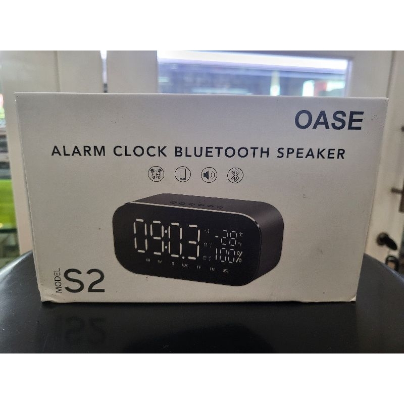 Oase S2 Alarm Clock Bluetooth Speaker