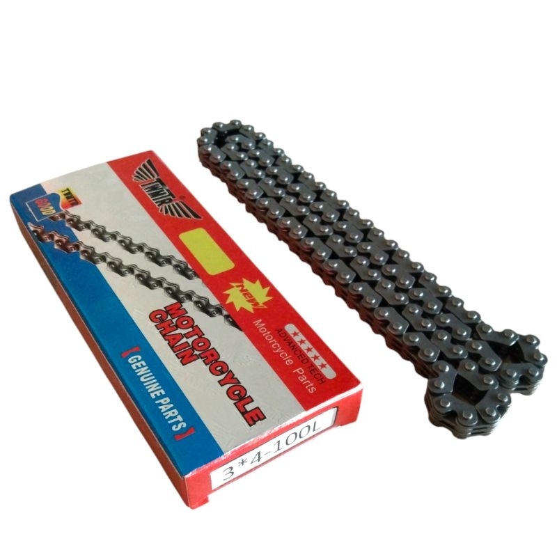 rantai kamprat 3*4-100L motor roda tiga - separepart motor roda tiga