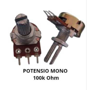 Potensio Mono 100k Ohm potensio mono
