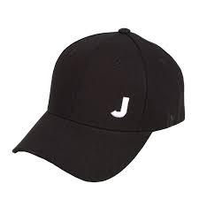 Topi Pria Inisial j Huruf Abjad Kalibre Caps 940060000/940060 016 Black j