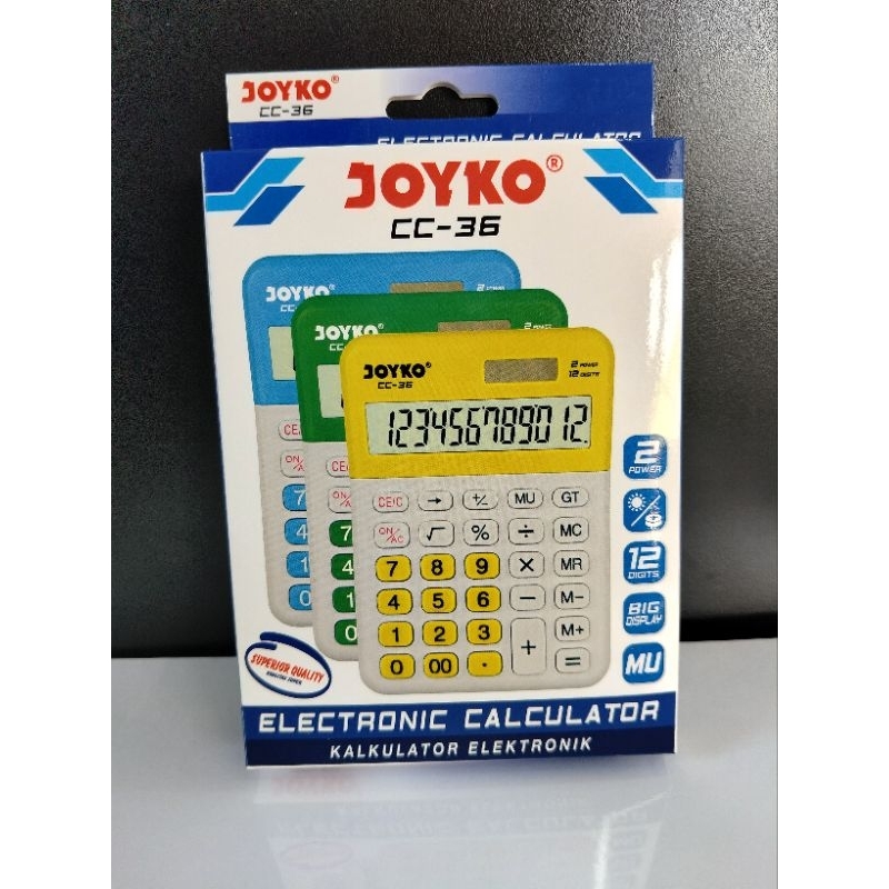 

JOYKO - Calculator CC 36 12 Digits / Kalkulator 12 Digit