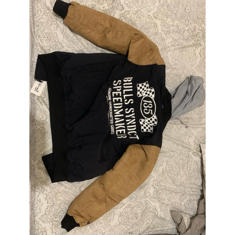 Jaket Bulls Syndicate Jaket bomber aradaz blackl