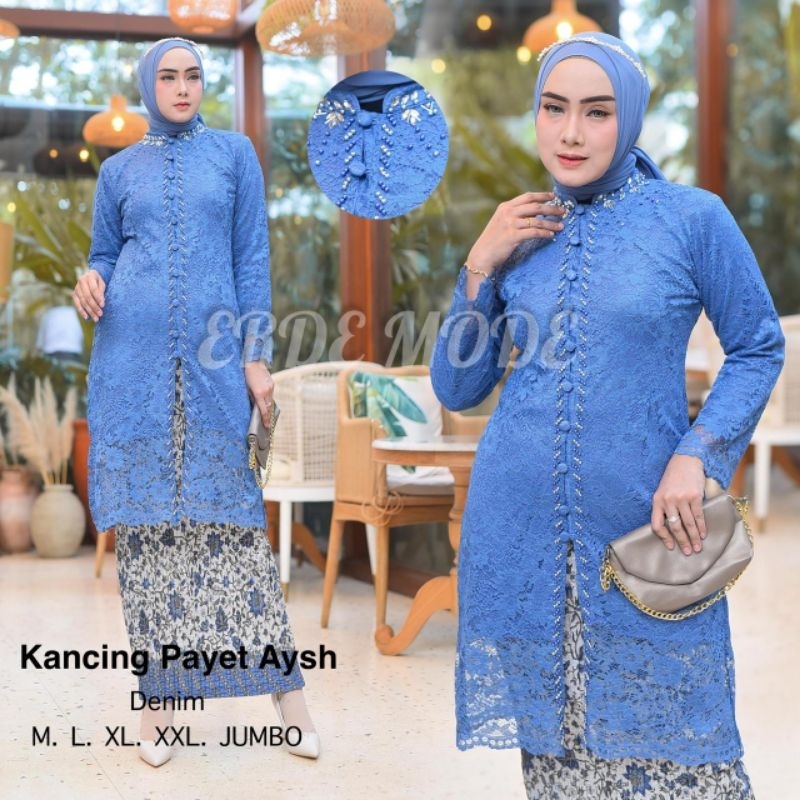 A.018 Tunik FM//Kancing Seribu//Tunik brukat