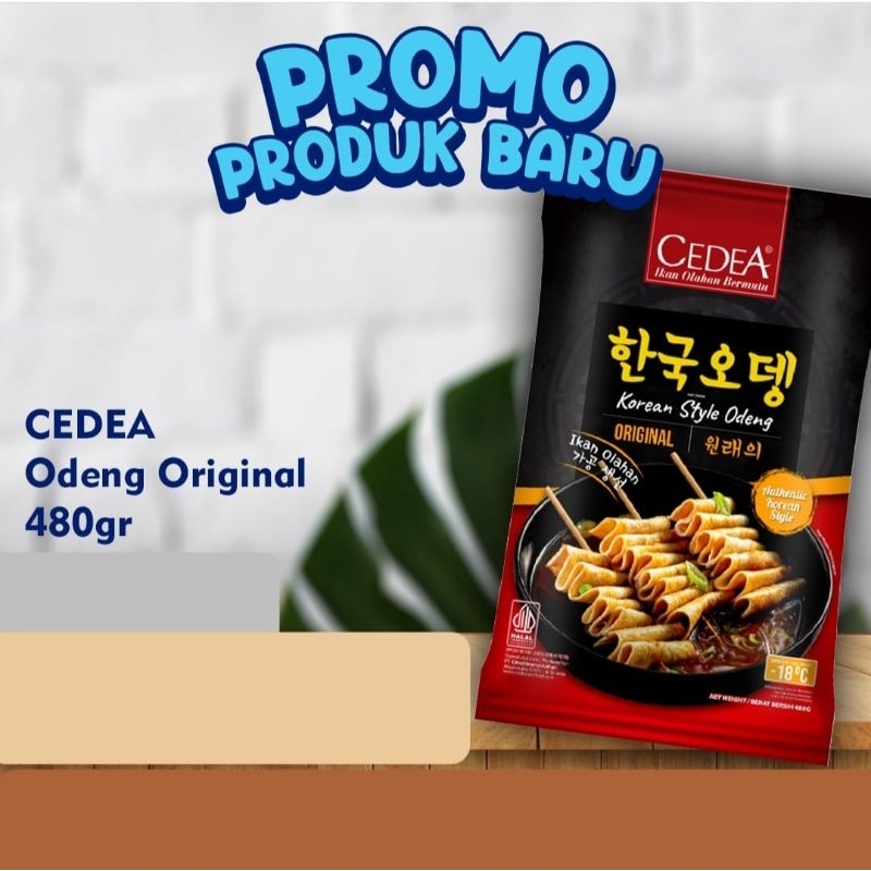 

Cedea Korean Odeng Original 480g