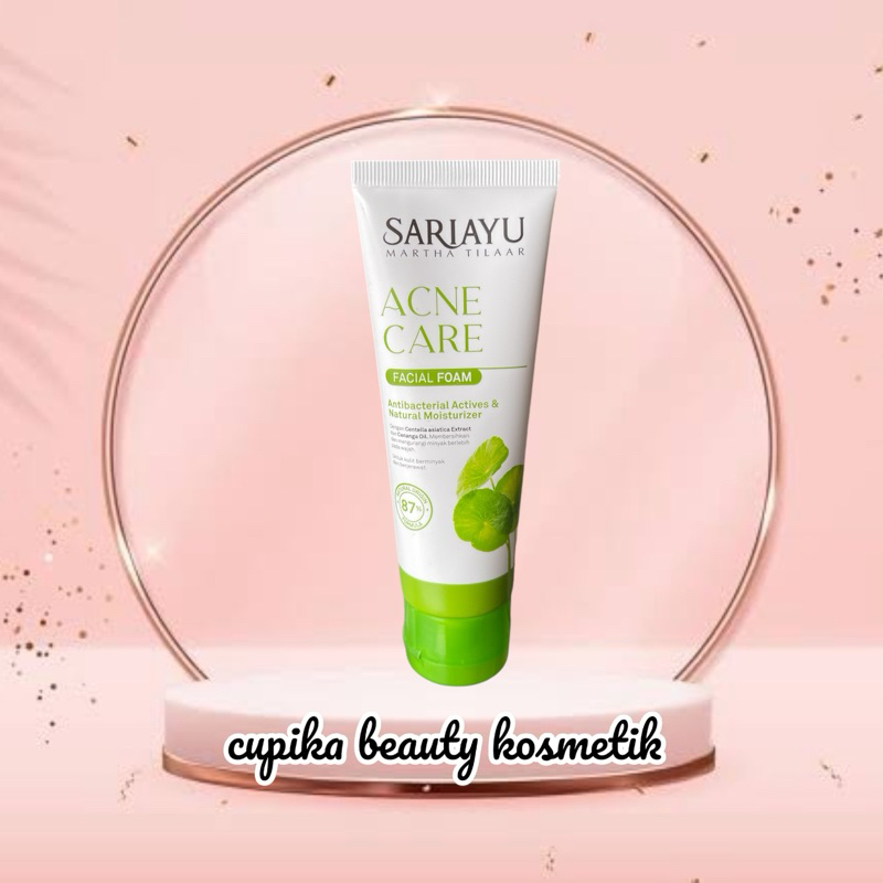 un,az} SARIAYU ACNE CARE FACIAL FOAM - SABUN WAJAH BERJERAWAT ACNE CARE - SARIAYU