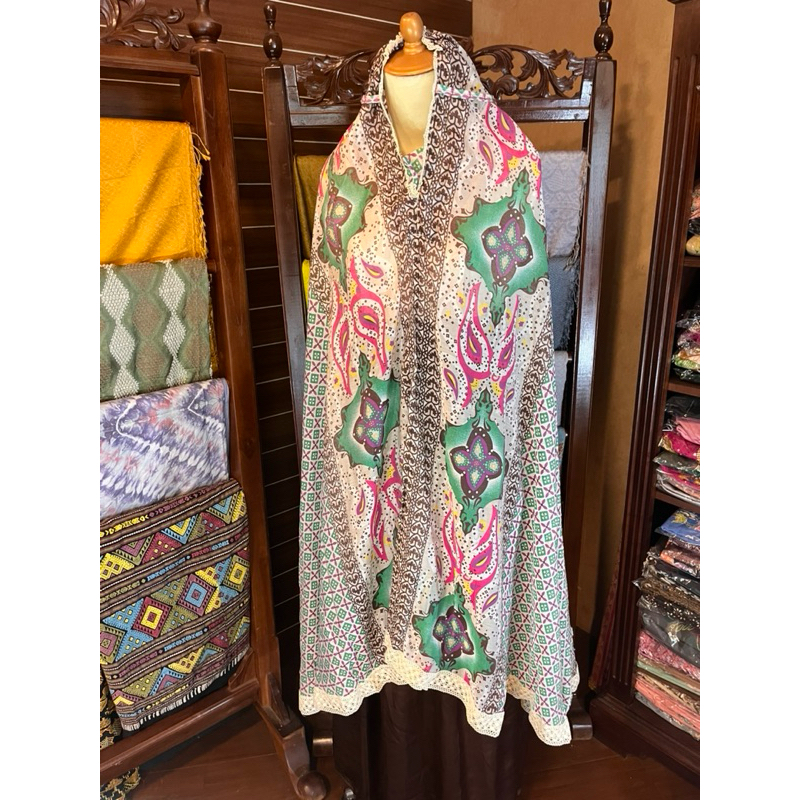 Mukena Bunga - Rumah Batik - Bandung - Mukena Dewasa