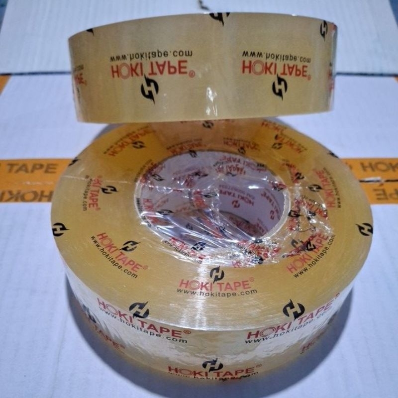 

Lakban Bening Hoki Tape 500Yard