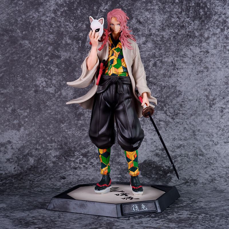 Action Figure Demon Slayer Sabito Topeng Tinggi 28CM
