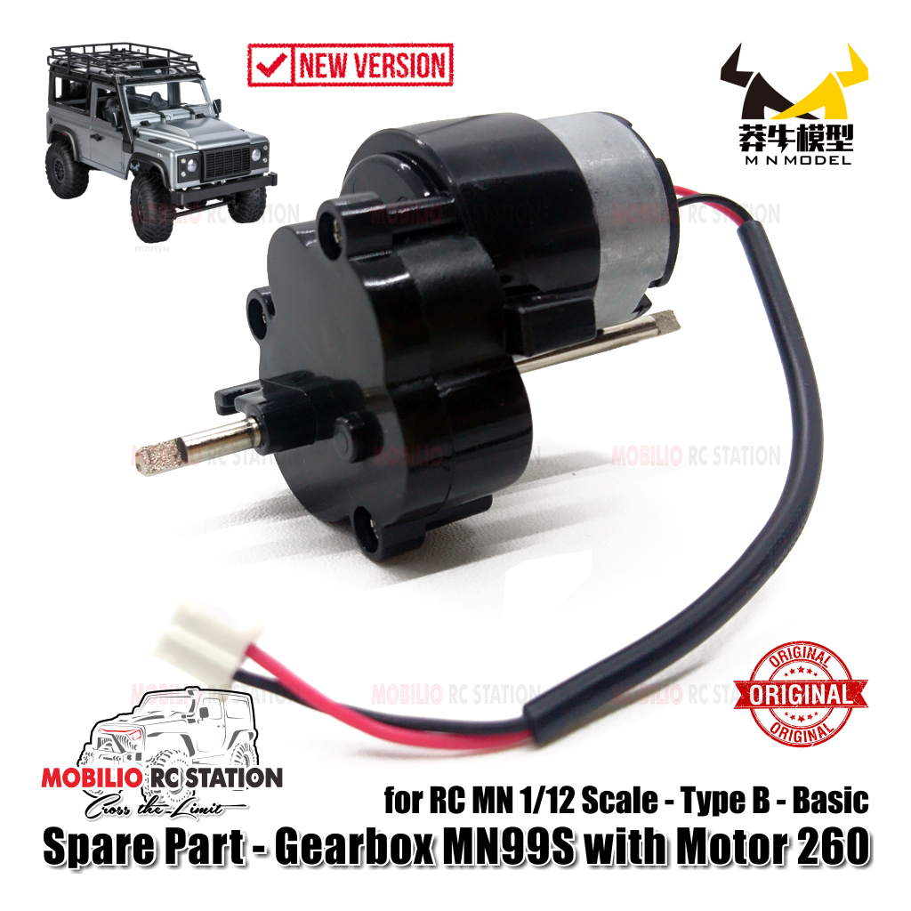 Spare Part - Original Gearbox Rc MN98/ MN99/ MN99s