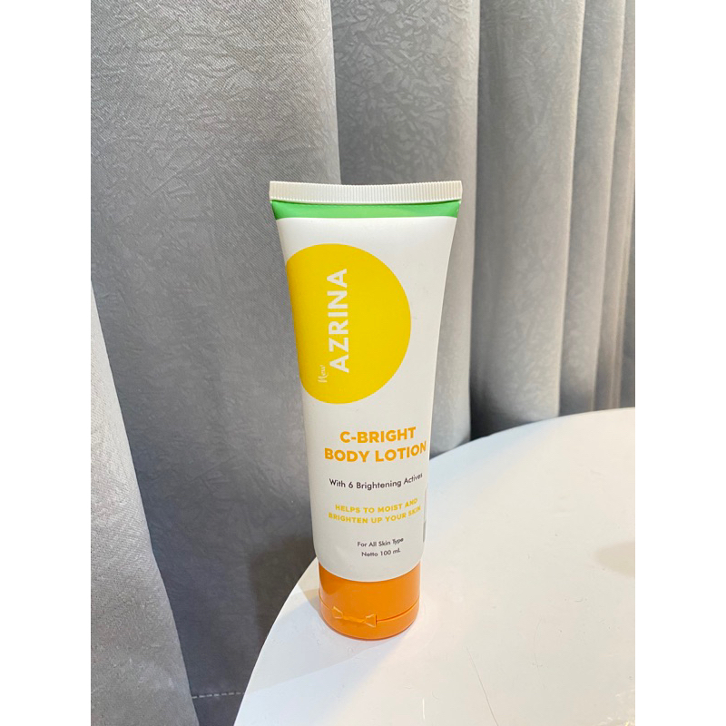 PRELOVED Azrina C-Bright Body Lotion - Body Serum Mencerahkan Badan Kandungan Vitamin C Dan Niacinam