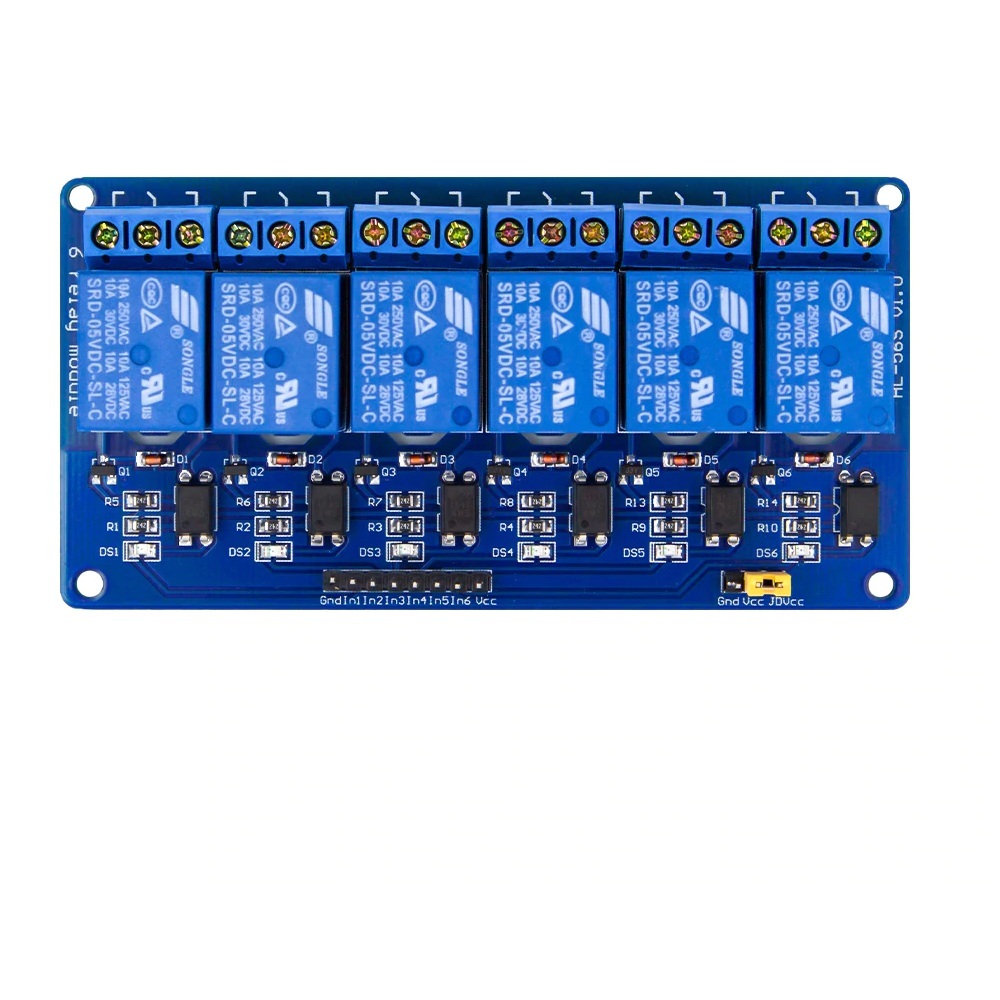 6 CHANNEL RELAY MODULE 5 VOLT