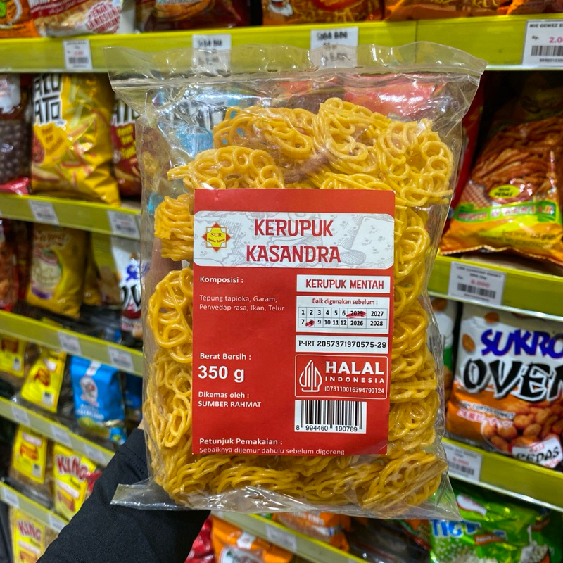 

SUR Kerupuk Kasandra Mentah 350gr