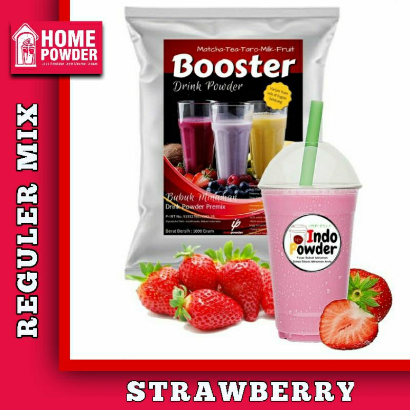 

Bubuk Minuman Stroberi Strawberry 1kg Minuman Es Kekinian Cafe Resto Kedai Minuman Franchise Murah