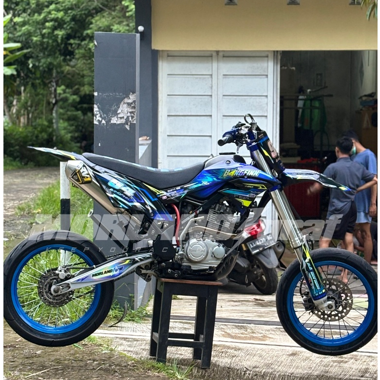 DECAL DTRACKER NEW DESAIN HOLOGRAM STABILO | decal klx bf | decal crf | decal wr | decal gordons