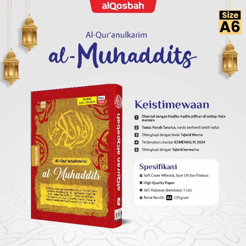 Al Quran Tajwid Al Muhaddits Terjemahan AlQuran AlQosbah
