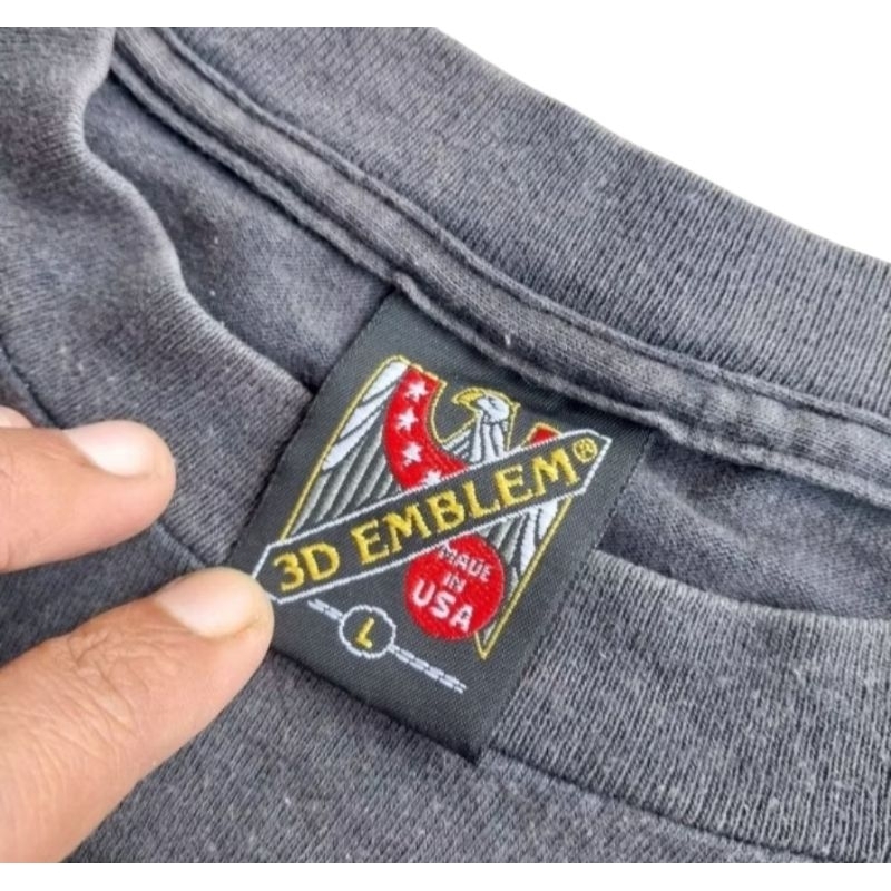 kaos 3d emblem usa antik