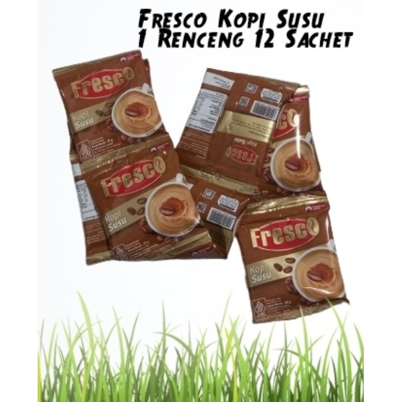 

Fresco Kopi Susu 1 Renceng 12 sachet