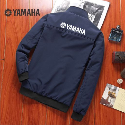 Jaket Motor Pria YAMAHA Taslan Waterproof Anti Air - Jaket Touring Keren Terbaru