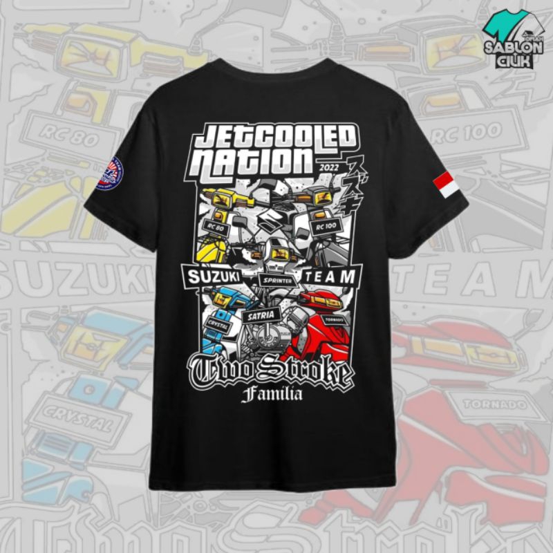 KAOS 2 STROKE/2TAK SUZUKI JEDCOOLED NATION RC80/RC100/RC SPRINTER/TORNADO/SATRIA