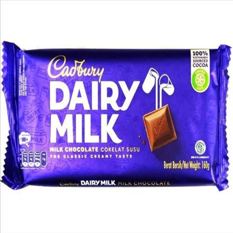 

coklat diary milk 160ml