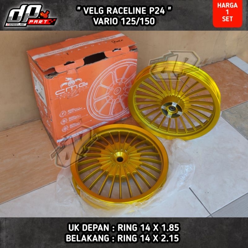 VELG RACELINE PALANG24 | VARIO125/150 (GOLD)