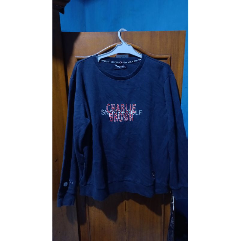 CN/Sweeater Second Brand - SNOOPY GOLF NAVY SZ M