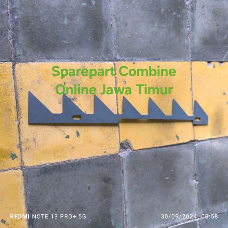 Sirip sisir pendek pisau Combine Maxxi Bimo NDR. W2.0-01-01-03G-18