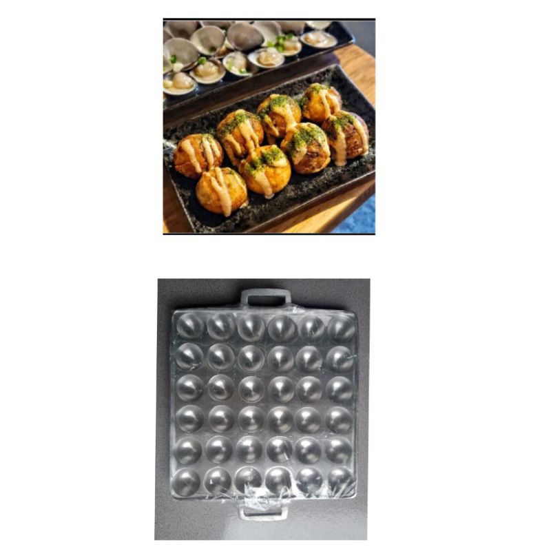 cetakan telor congkel,takoyaki lubang 36