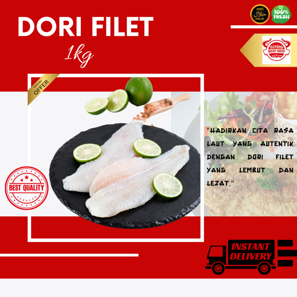

DORI FILLET PACK 1 KG