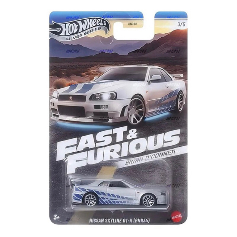 Hot Wheels Fast & Furious R34 Brian O’conner