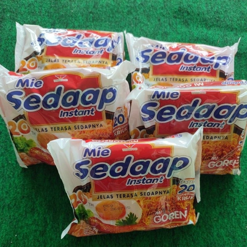 

(5 Pcs) Mie Sedaap goreng (91g)