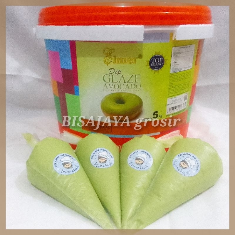 

ELMER GLAZE AVOCADO REPACK glaze selai TERMURAH