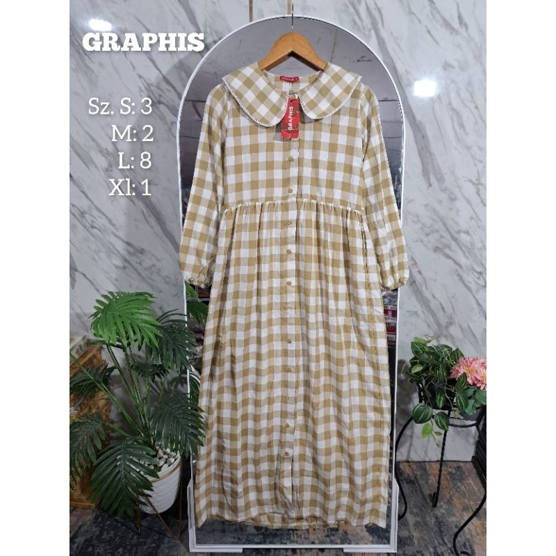 Dress/Gamis Graphis Ori Size L