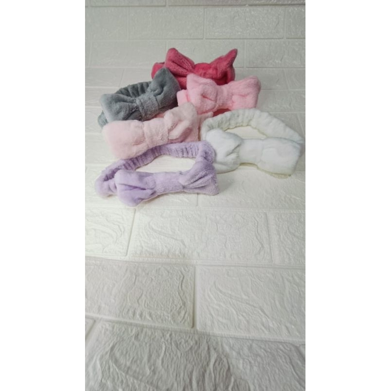 BANDANA FACIAL BANDANA MAKEUP BANDANA MANDI BANDANA MOTIF PITA BESAR MOTIF POLOS.