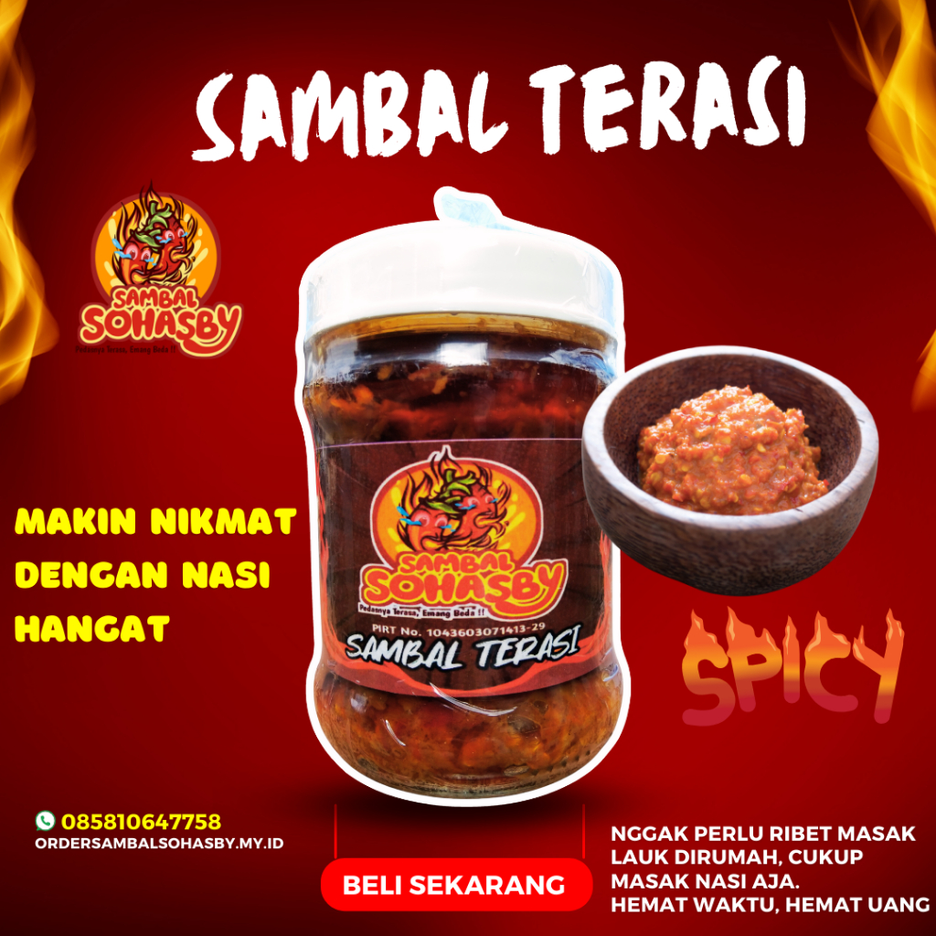 

Sambal Terasi Rumahan Sohasby – Resep Tradisional Premium