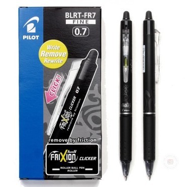 

Pulpen Pen Frixion Pilot 0.7 HITAM ( Bisa Dihapus ) 1Pcs saja