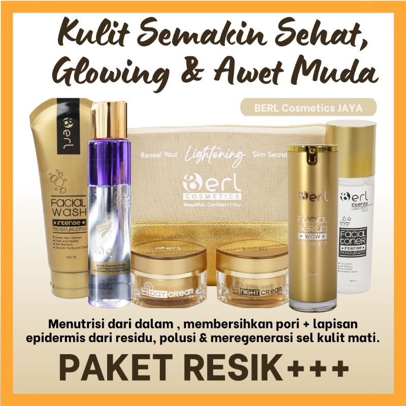 B ERL COSMETICS SKINCARE SPECIAL BONUS POUCH | BERL SKINCARE | B ERL SKINCARE | PAKET KUSAM DAN FLEK