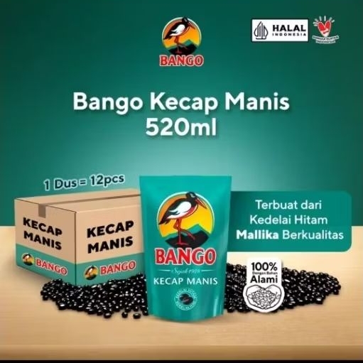 

Bango Kecap Manis 520ml || 720ml ||