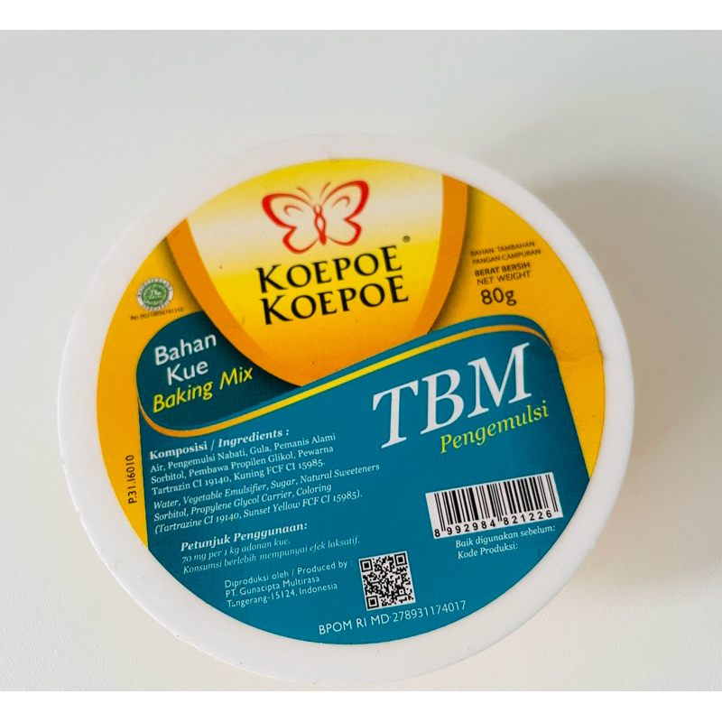 

TBM KOEPOE KOEPOE 80GR BAHAN KUE BAKING MIX ORIGINAL TERMURAH SURABAYA