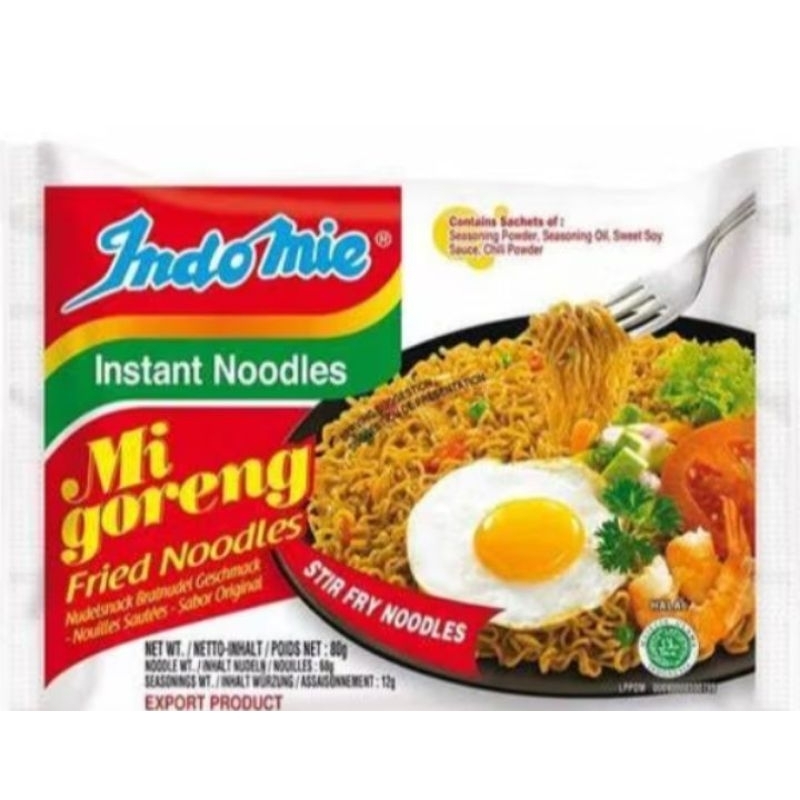 

Mie Indomie goreng paket
