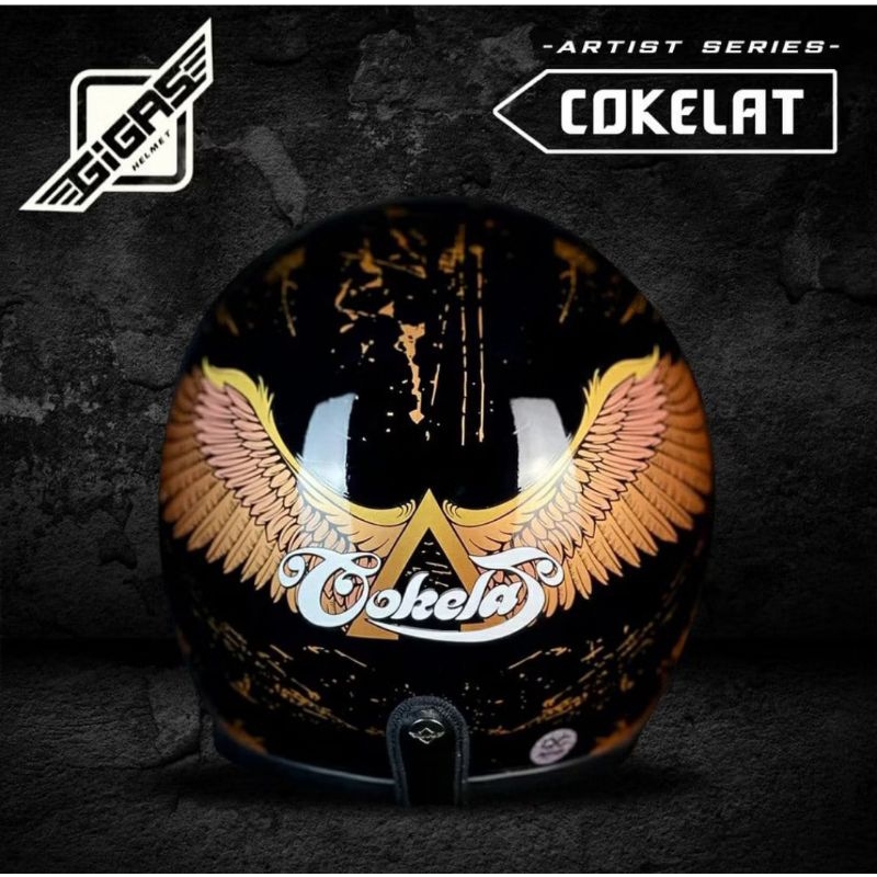 HELM GIGAS X COKLAT