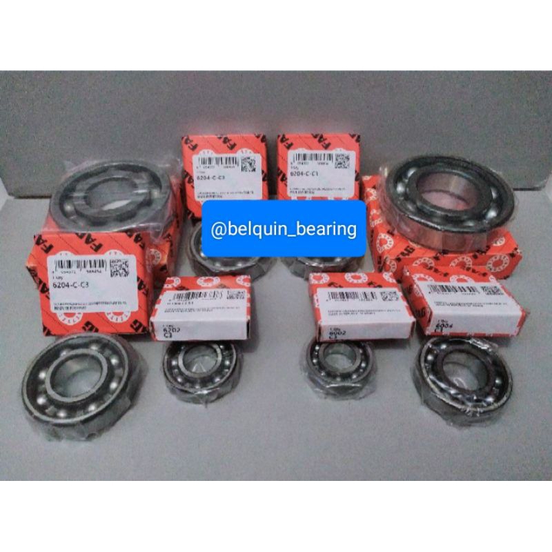 Bearing 63/28 -1 C3 - 6207 C3 Fag Set Mesin Kruk As Rasio Balancer Satria Fu Fulset Hi speed C3