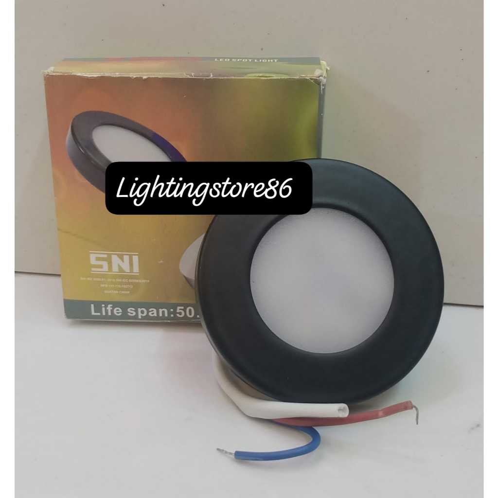 DOWNLIGHT OUTBOW 3 WATT VL-1002 BK