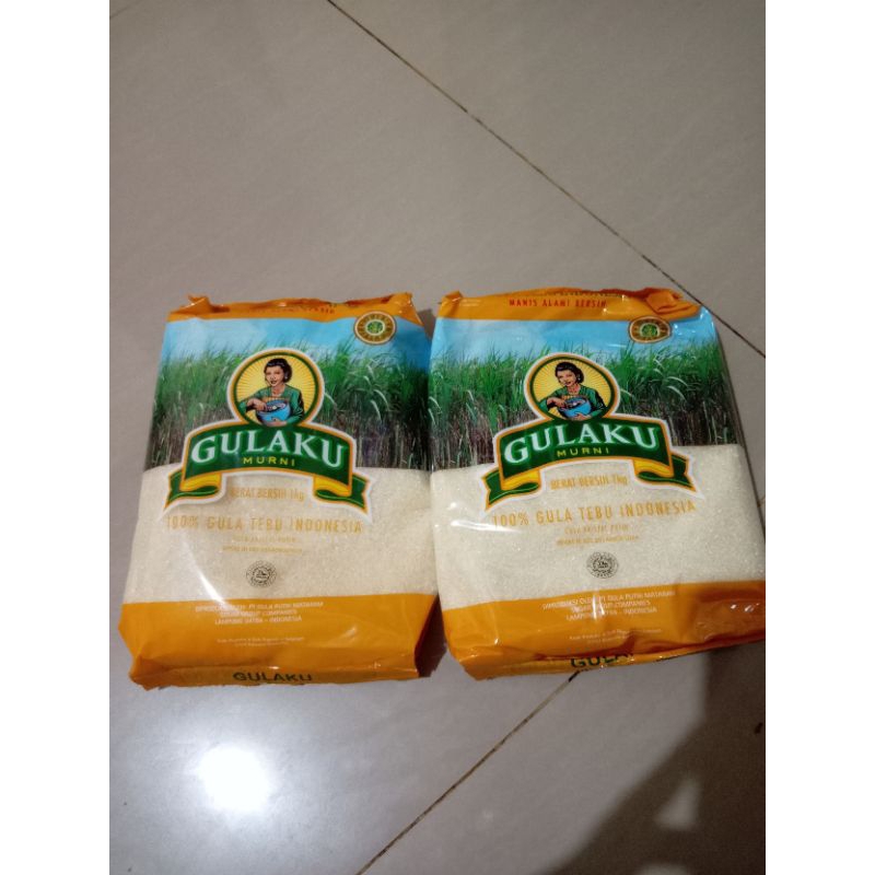 

Gulaku Murni 100% Gula Tebu, kemasan 1kg