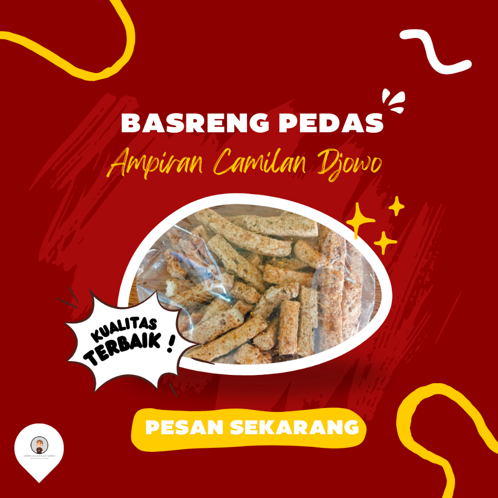 

BASRENG SULTAN BANDUNG VIRAL / BASRENG ORIGINAL DAN PEDAS DAUN JERUK 115gr - Ampiran Camilan Djowo