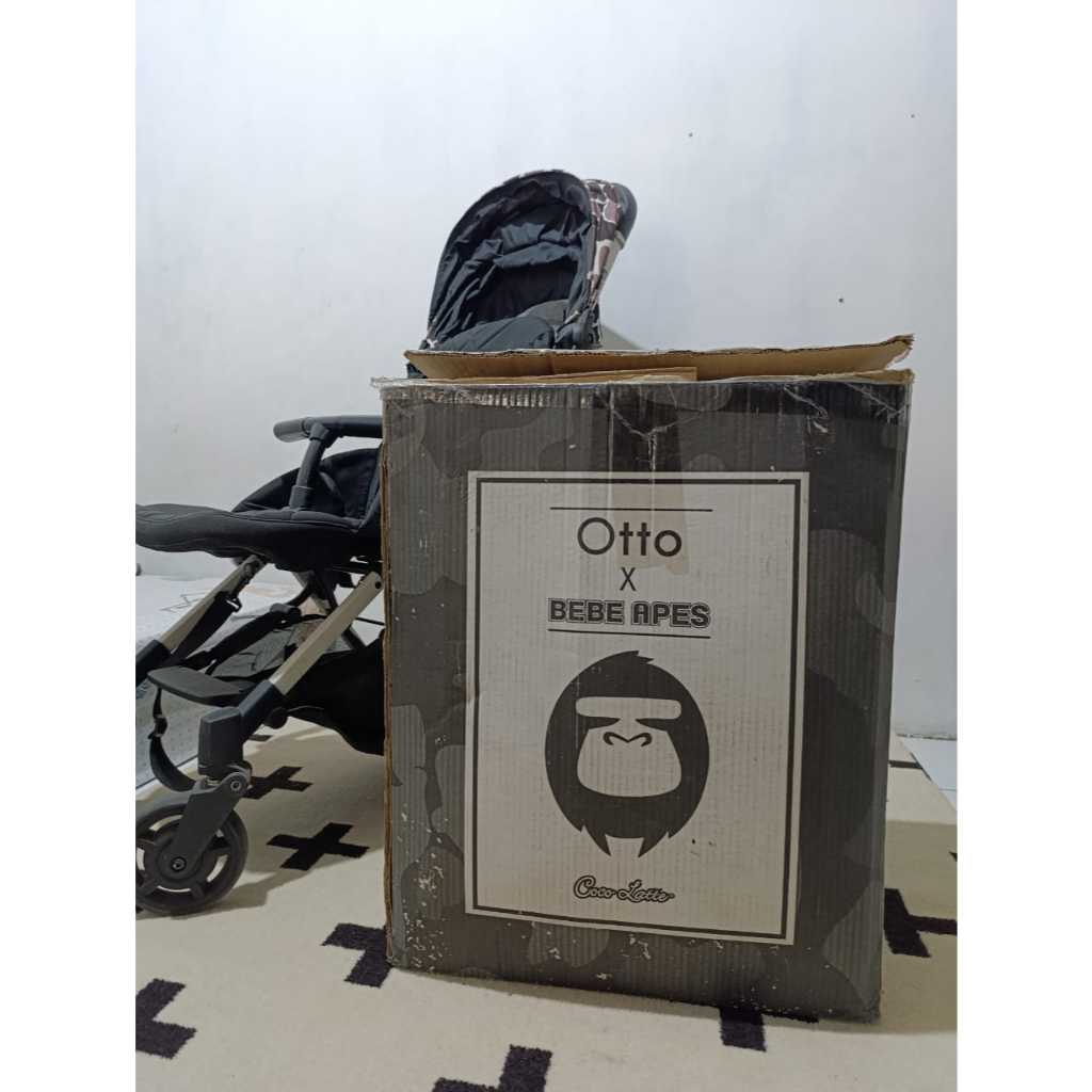 Preloved Stroller Bayi Anak Cocolatte Otto X Bebe Apes Camo Grey