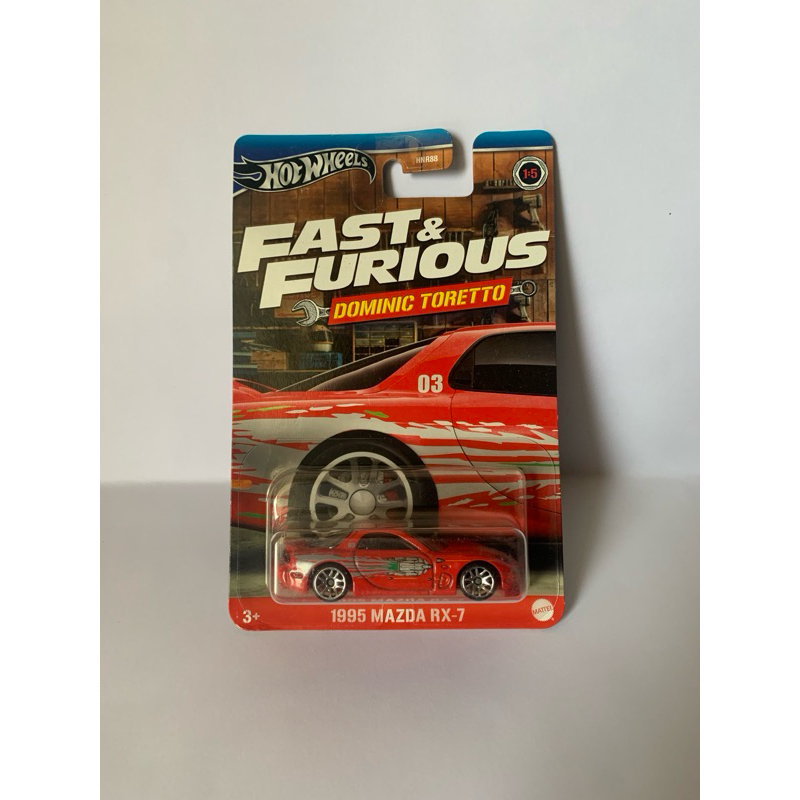 Hotwheels mazda rx7 fast furious