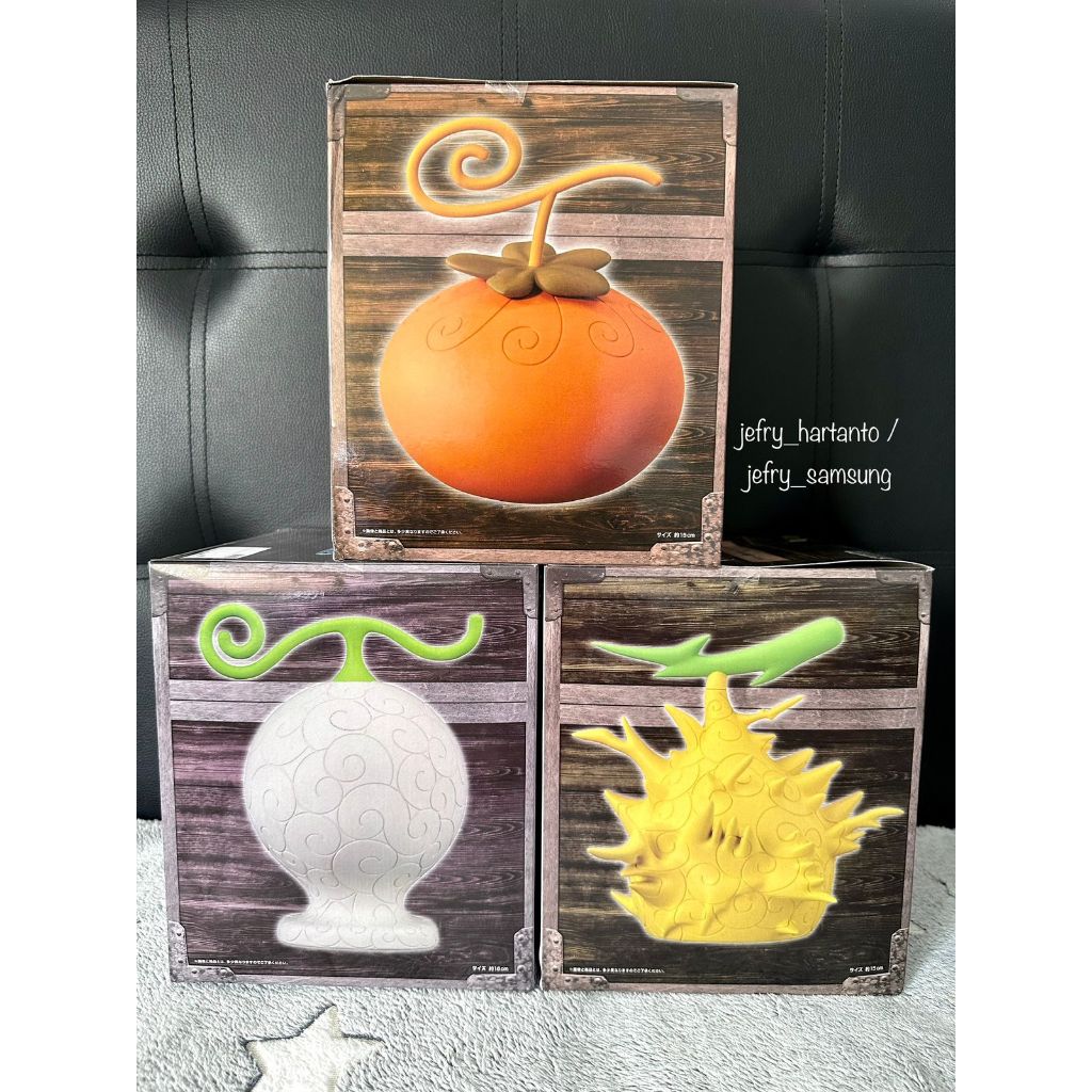 One Piece Devil Fruit Room Light Mochi Goro Inu Inu No Mi Figure Lampu Tidur Original Banpresto